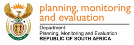 Department of Planning, Monitoring & Evaluation logo