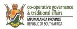 Co-operative Governance, Human Settlements and Traditional Affairs logo